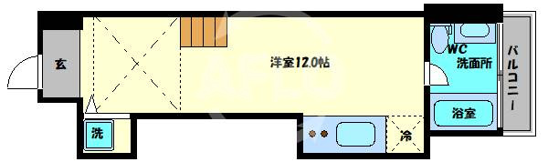 U residence 弁天町の間取り|是空弁天　間取り