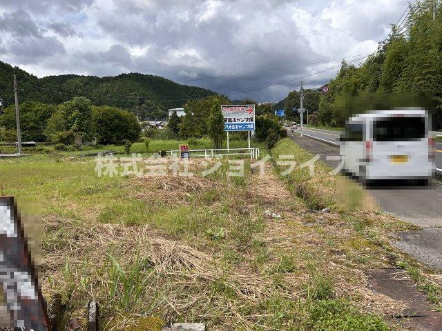 付知国道256号　土地の外観