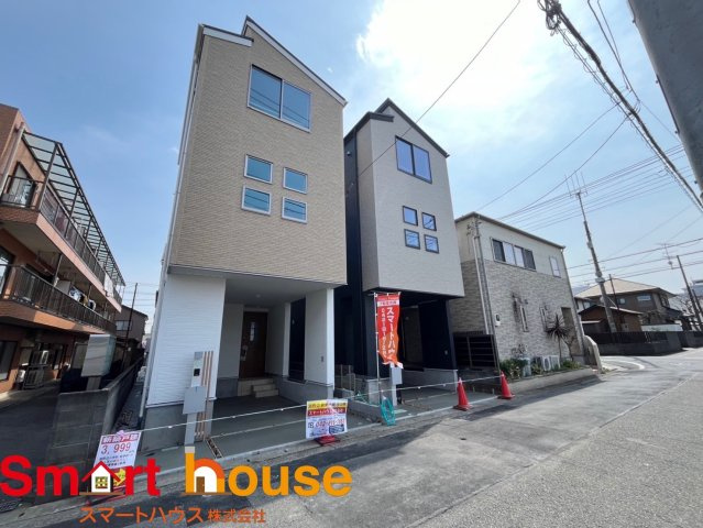 相模原市中央区淵野辺　2棟　の前面道路含む現地写真