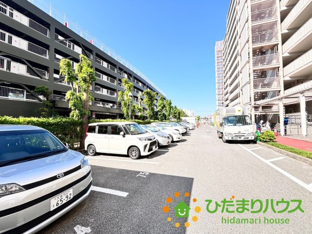 ソフィア上尾B棟の駐車場