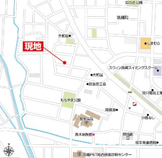 【地図】 | Heartful-Town　高崎市筑縄町２期　２号棟