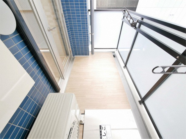 プレサンス天王寺ノースヴィアーレのバルコニー