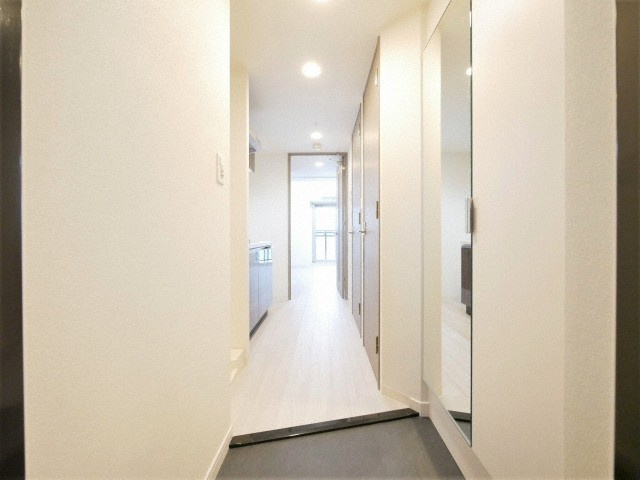 プレサンス天王寺ノースヴィアーレの玄関