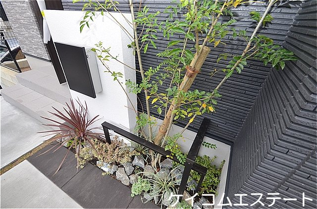 新築住宅　タマタウン市瀬のエントランス