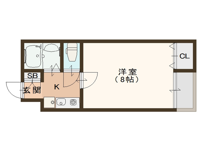 【間取り】 | クラッシーフラット藤田ハイツ