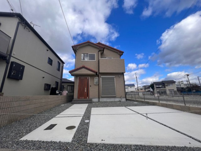 【前面道路含む現地写真】 | 飾磨区中島新築住宅