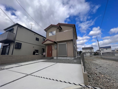 【前面道路含む現地写真】 | 飾磨区中島新築住宅