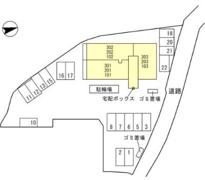 【区画図】 | エスト山王（エストサンノウ）