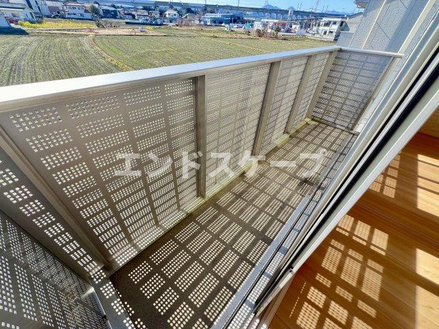 セジュールラソワ　Ｂのバルコニー|高崎、前橋、伊勢崎エリアのお部屋探しはエンドスケープまで！お客様の理想お聞かせ下さい♪