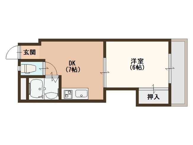 【間取り】 | パークサイドイズミ