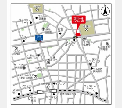 【地図】 | KWレジデンス桜新町