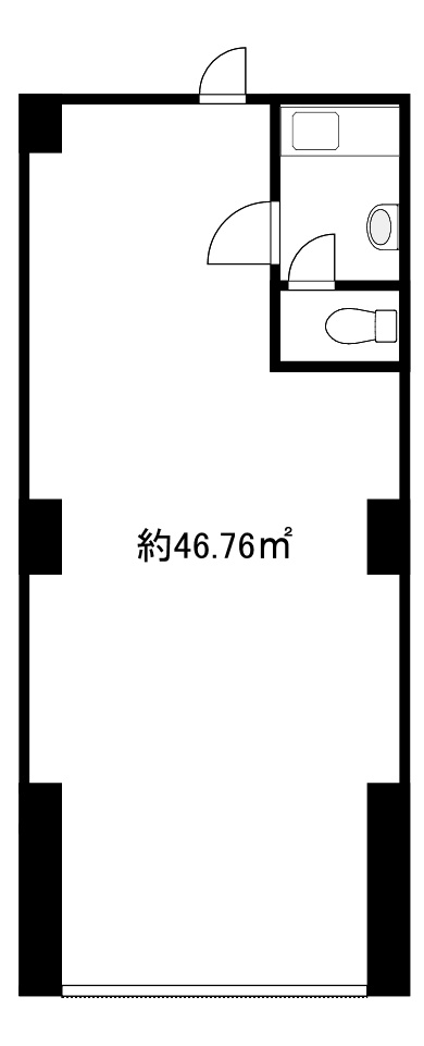 石戸第１ビルグリーンヒルの間取り