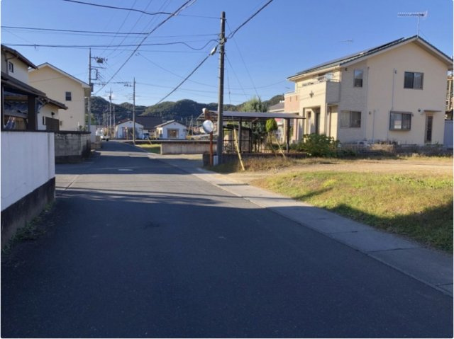 足利市大沼田町の売地の前面道路含む現地写真