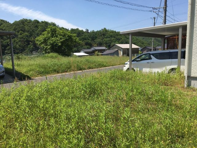 売土地 豊岡市法花寺　7区画　43坪の外観|敷地中央からみた景色