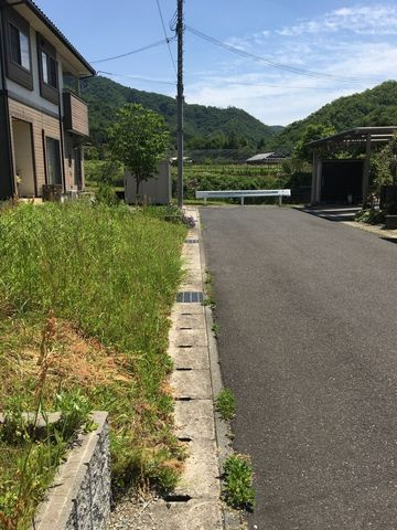 売土地 豊岡市法花寺　7区画　43坪の外観|前面道路含む現地写真