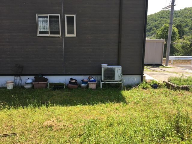 売土地 豊岡市法花寺　7区画　43坪の外観|敷地中央からみた景色