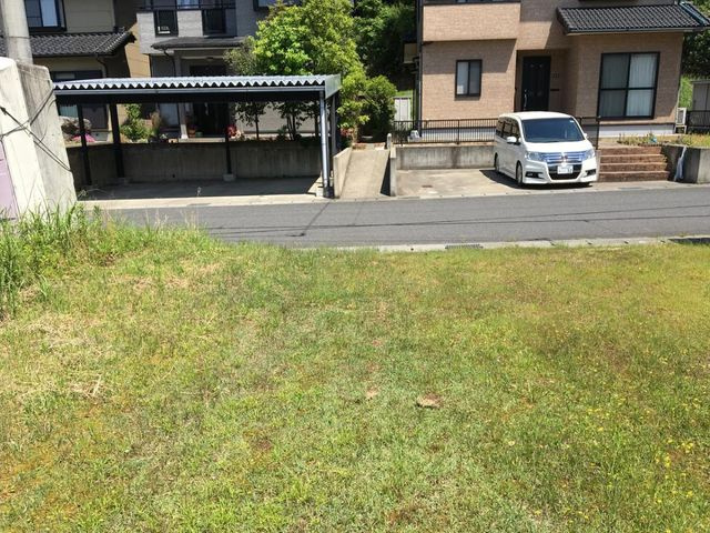 売土地 豊岡市法花寺　7区画　47坪の外観|敷地中央からの景色
