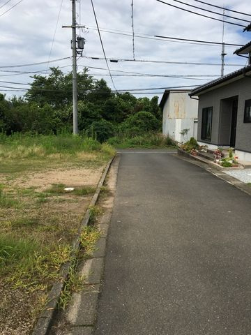 売土地 出石町宮内　６区画　44.69坪の外観|前面道路含む現地写真