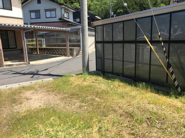 売土地 豊岡市法花寺　7区画　47坪の外観|敷地中央からみた景色