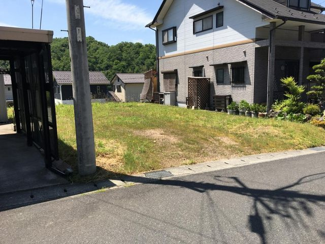 売土地 豊岡市法花寺　7区画　47坪の外観|前面道路含む現地写真