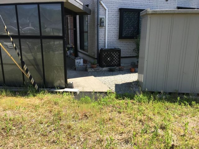 売土地 豊岡市法花寺　7区画　47坪の外観|敷地中央からみた景色