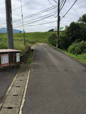 売土地 出石町宮内　６区画　55坪の外観|前面道路含む現地写真