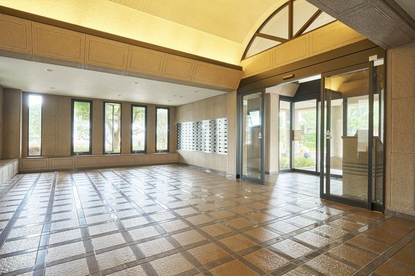 エンゼルマリナコート姪浜参番館のエントランス