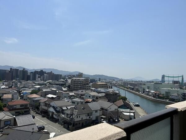 エンゼルマリナコート姪浜参番館の展望