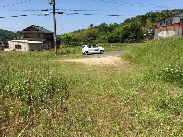 売土地 豊岡市法花寺　7区画　53.49坪の外観|敷地中央からみた景色