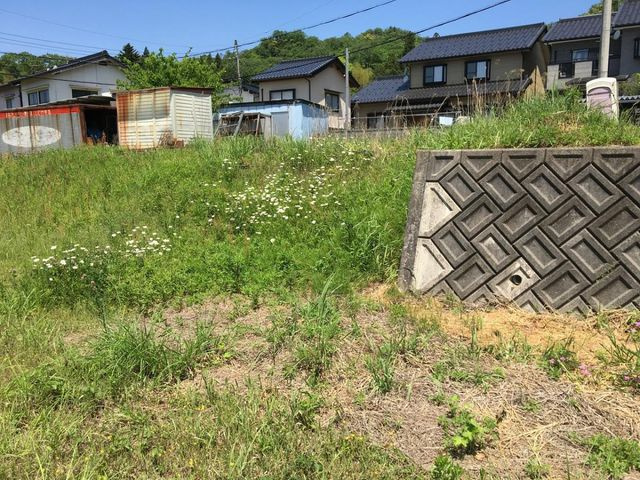 売土地 豊岡市法花寺　7区画　53.49坪の外観|敷地中央からみた景色