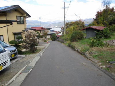【その他】 | 岡谷市湊4丁目 売地③ | 前面道路
