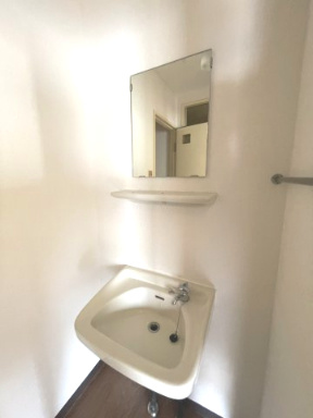 コーポピスガの洗面所