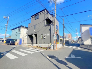 【前面道路含む現地写真】 | 外構（撮影：'24/01/24）
