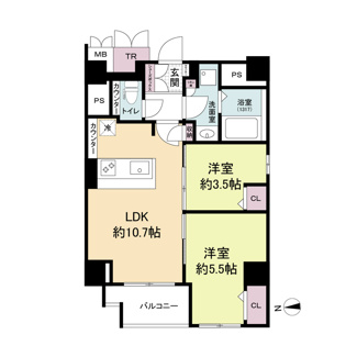 【間取り】 | LiveCasa堀川今出川