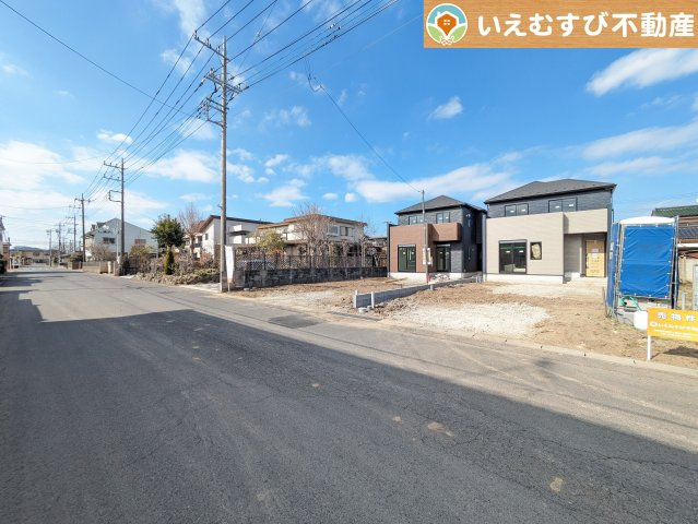 GRAFARE　羽生市北2期の前面道路含む現地写真|令和6年2月18日撮影