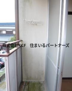 【バルコニー】 | コーポフロイデ | 広々としたバルコニーです