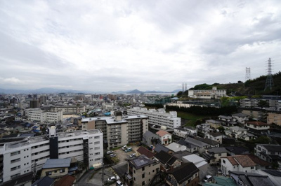 【展望】 | 【上質リノベ】ライオンズマンション古江西A棟 | 現地（2024年4月22日13：00頃）撮影
