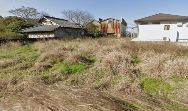 都城市高城町穂満坊の売地の外観