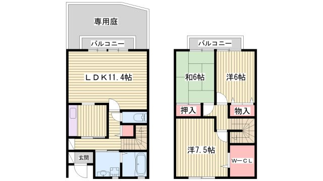 アーマビリータⅡの間取り