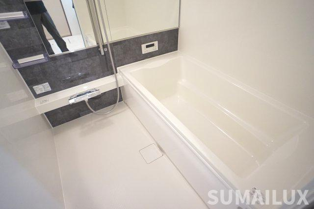 熊本市東区長嶺東４丁目のアパートの浴室