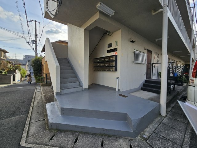 ホリオマンションのエントランス