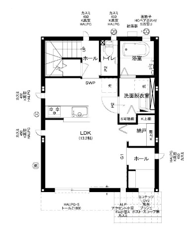【間取り】 | 下白水南5丁目戸建