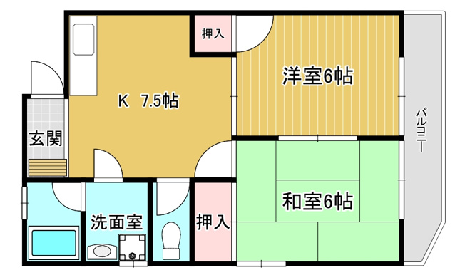 【間取り】 | 谷川荘 | 谷川荘(GoodHome)