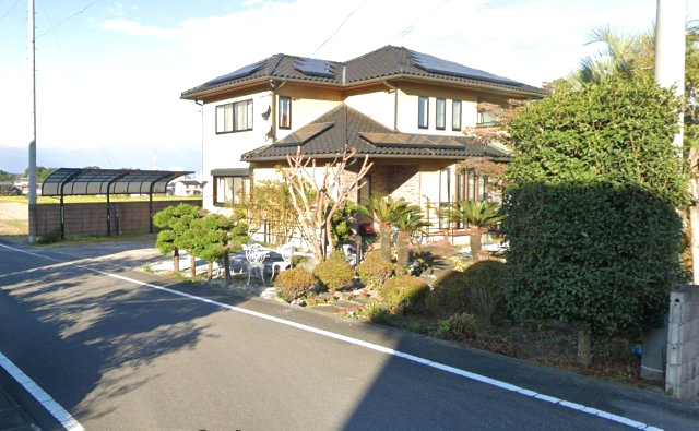 藤岡市浄法寺　中古の前面道路含む現地写真