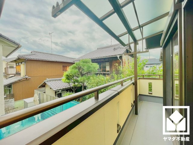 伏見区桃山井伊掃部東町のバルコニー