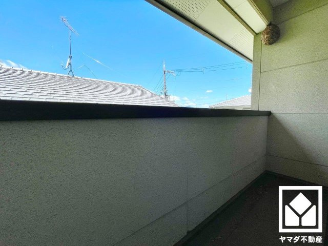 伏見区醍醐南端山町　中古戸建のバルコニー