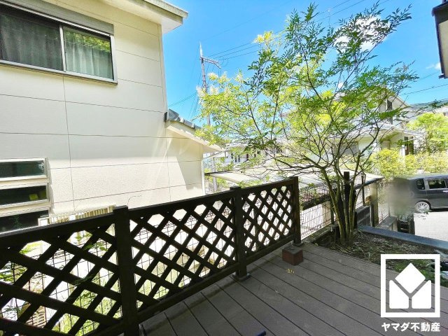 伏見区醍醐南端山町　中古戸建の庭