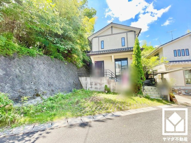 伏見区醍醐南端山町　中古戸建の前面道路含む現地写真