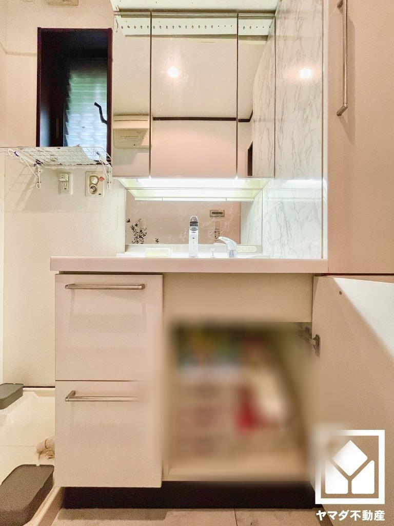 伏見区醍醐南端山町　中古戸建の洗面所