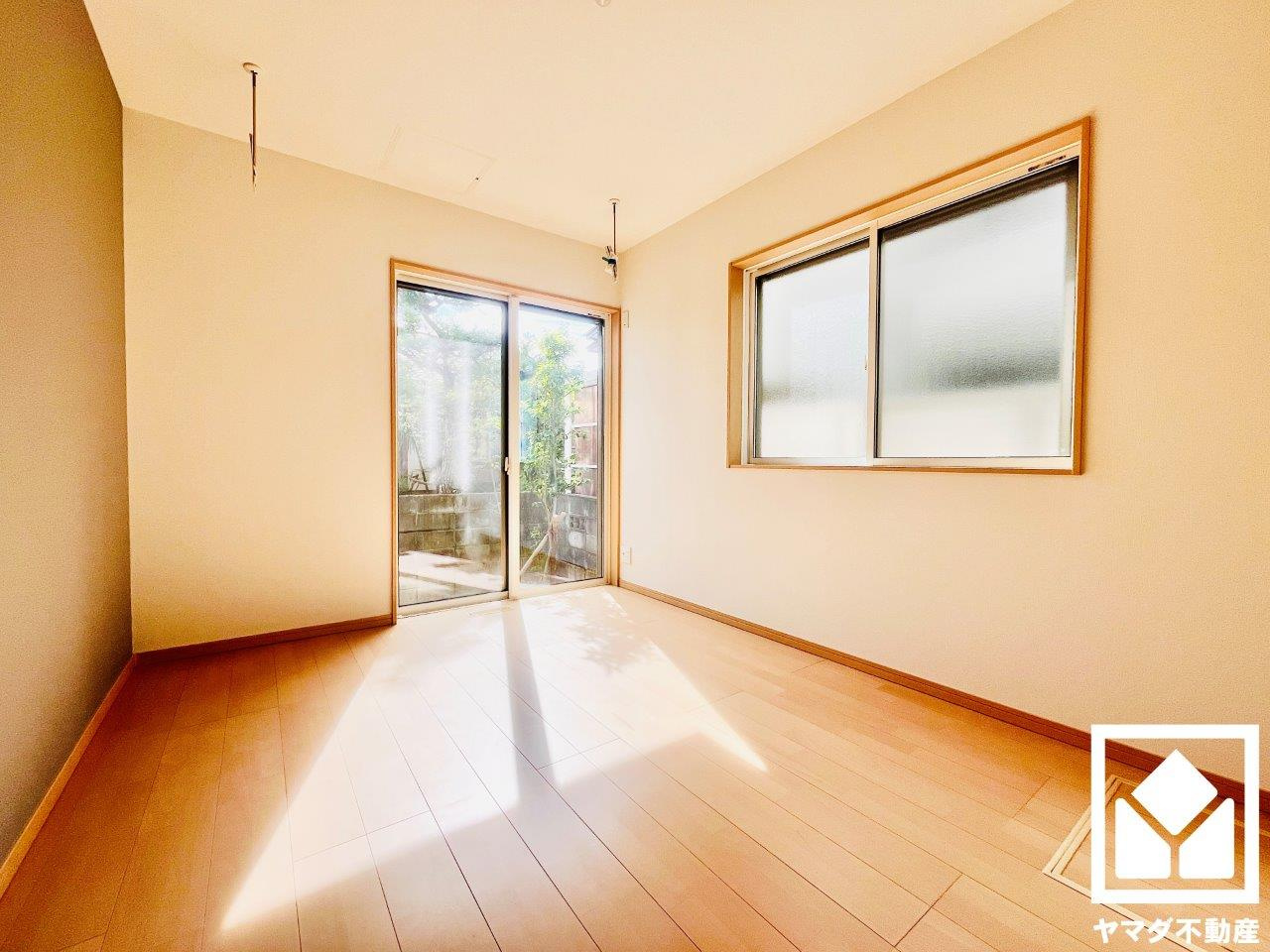 伏見区桃山南大島町　戸建住宅の寝室